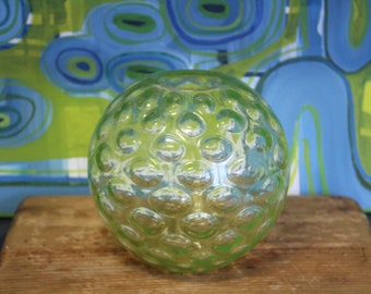 Vintage 1970's Bubble Glass vase/ terrarium