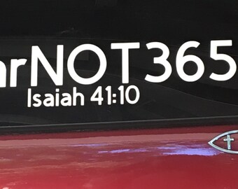 fearNOT365 Decal