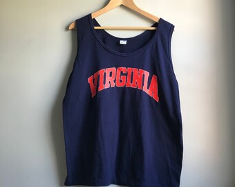 90s University of Virginia Tank Top - L