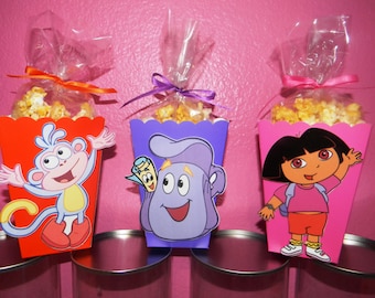 Dora The Explorer Snack Boxes - Set of 10