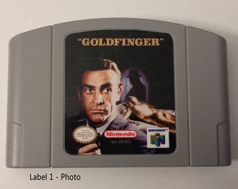 goldfinger goldeneye requires hack pak expansion completely game etsy
