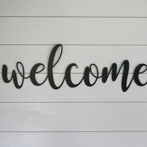 Metal welcome signs | Etsy