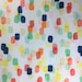 Fabric Remnant - Rectangular Colour Blocks