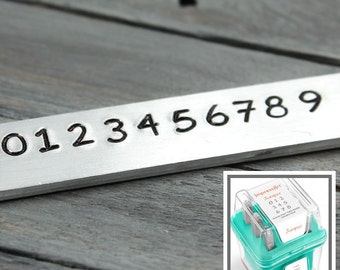 Juniper Numbers, ImpressArt Numbers, Juniper ImpressArt, Metal Stamping Numbers, Metal Stamps, DIY Supplies, INV4006