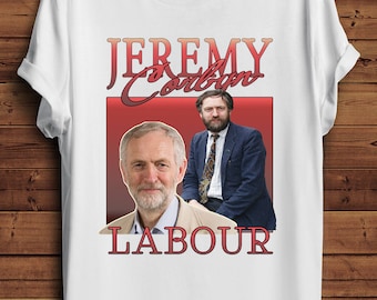 Jeremy Corbyn T Shirt Funny 90s Vintage Style