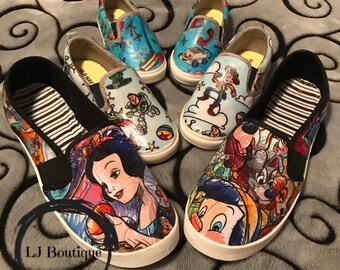 Custom women's disney shoes