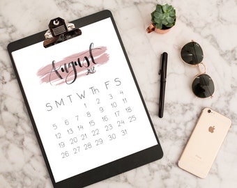 2018-2019 Calendar - 8.5 x 11 Digital Print