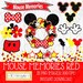 Mouse Memories Clipart, Mickey Mouse Inspired, Clipart, Mickey Mouse Clipart, Mickey scrapbook, digital clipart, mickey digital clipart