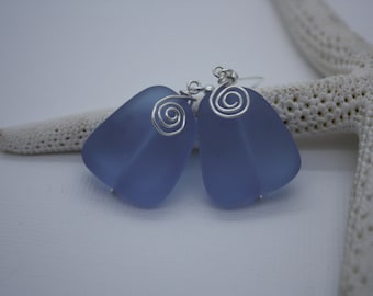 Purple Sea Glass Earrings Seaglass Earrings Sea Glass Jewelry Beach Glass Earrings Beach Glass Jewelry Beach Jewelry Seaglass Jewelry 087