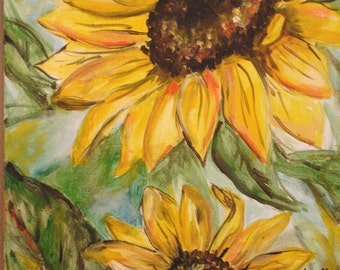 Sunflowers Commission by Kristen Dougherty