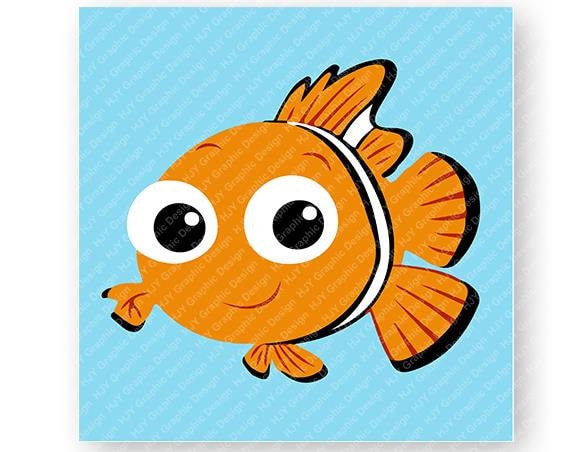 Download Disney Finding Nemo Finding Dory Fish Digital Download