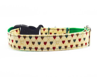 Heart, Dog Collar, Dog collars for girls, Dog collars for boys, Christmas, Valentine, Holiday, Summer, Spring, Winter, Pet collar