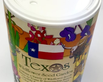 Texas Garden Shaker Can