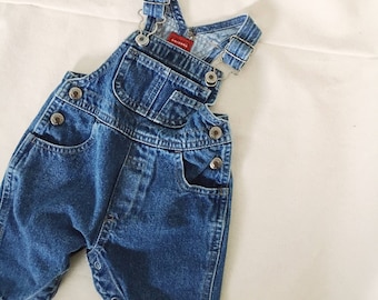 Vintage Baby Overalls // 3 Months
