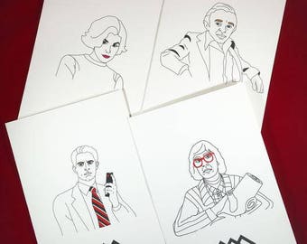 Twin Peaks Greeting Card Set