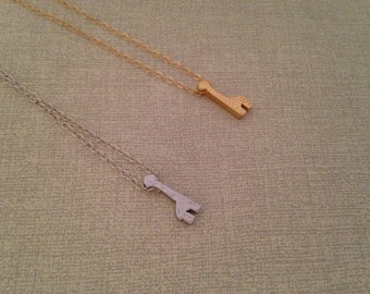 Silver or Gold Giraffe Necklace, Tiny giraffe, Animal Jewelry, Little girl's necklace