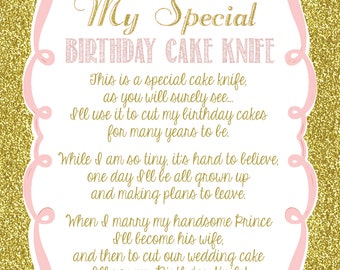 Cake Knife Poem For Baby Cake Knife Poem For Baby