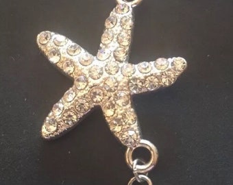 Handmade Bracelet Starfish And Grandma Charm
