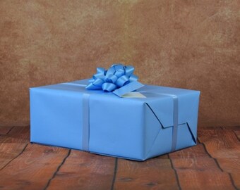 Premium Collection Gift Wrap Kit - Baby Blue