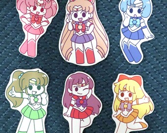 sailor moon sticker etsy