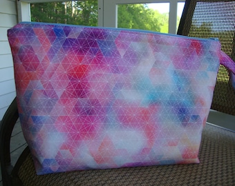Knitting/Project Bag Hoffman of California Fabric 14"x10"
