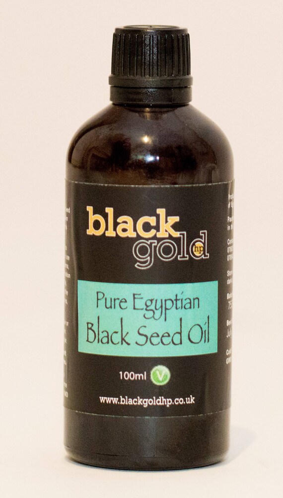 Pure Egyptian Black Seed Oil 100ml Organic Coldpressed