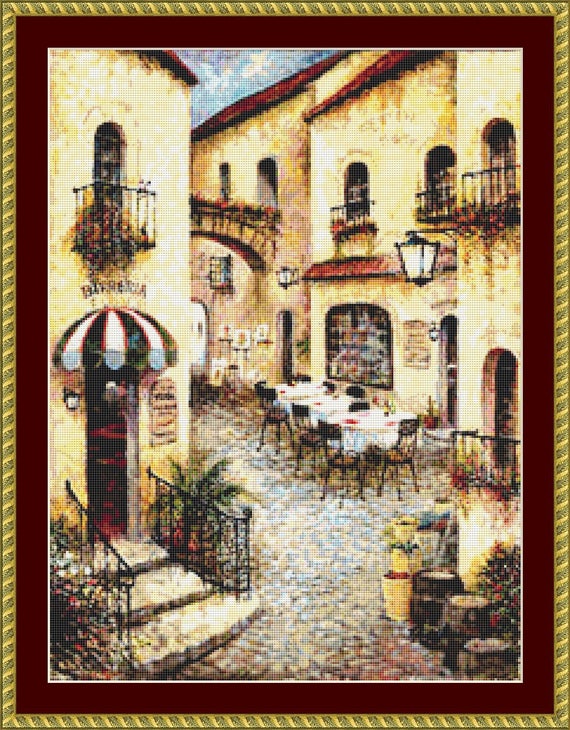 Buon Appetito I Cross Stitch Pattern  Digital Pdf Files