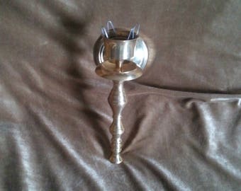 Brass Wall Sconce Candleholder