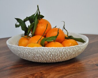SALE Extra Large Copper Splatter Geode Bowl - Large Serving Bowl, Ceramic Bowl, Fruit Bowl, Handmade Pottery Bowl, Ceramic Serving
