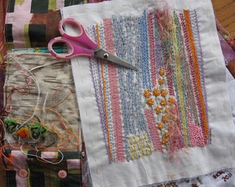 Summer Lines Embroidery Sampler