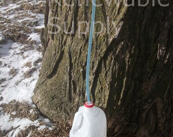 5 NEW Sugar Maple Taps & 24" Hoses 5/16" Tree Saver syrup tree sap spout -Free shipping.