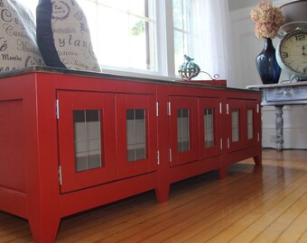 Paprika Red window bench