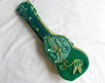 musical instrument case, soprano ukulele bag, ukulele case, music lover, music case, gig bags, gig case, gift musicians, instrument case