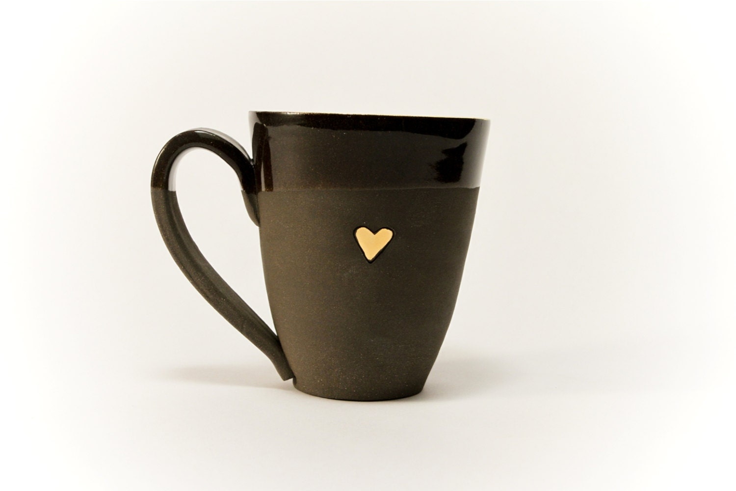 Black and Gold Ceramic Coffee Mug Black and Gold Ceramic Coffee Mug