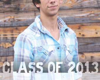 Graduation Announcement 2013 - digital invitation