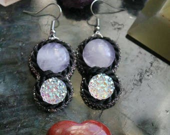 Cosmic Rose Love Earrings