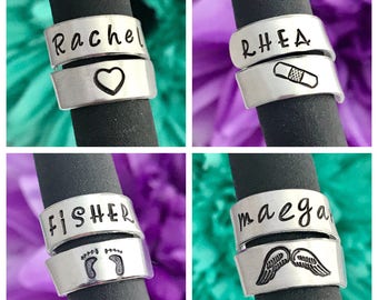 Stethoscope ID tag - nurse gift - student nurse gift - stethoscope name tag - stethoscope personalized name tag - custom made for nurse
