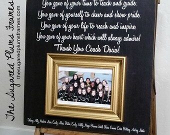 Cheer Coach Gift, Dance Coach Gift, Dance Team Gift, Cheer Coach, Cheerleading Gifts, Cheer Leader, 16x16 The Sugared Plums Frames