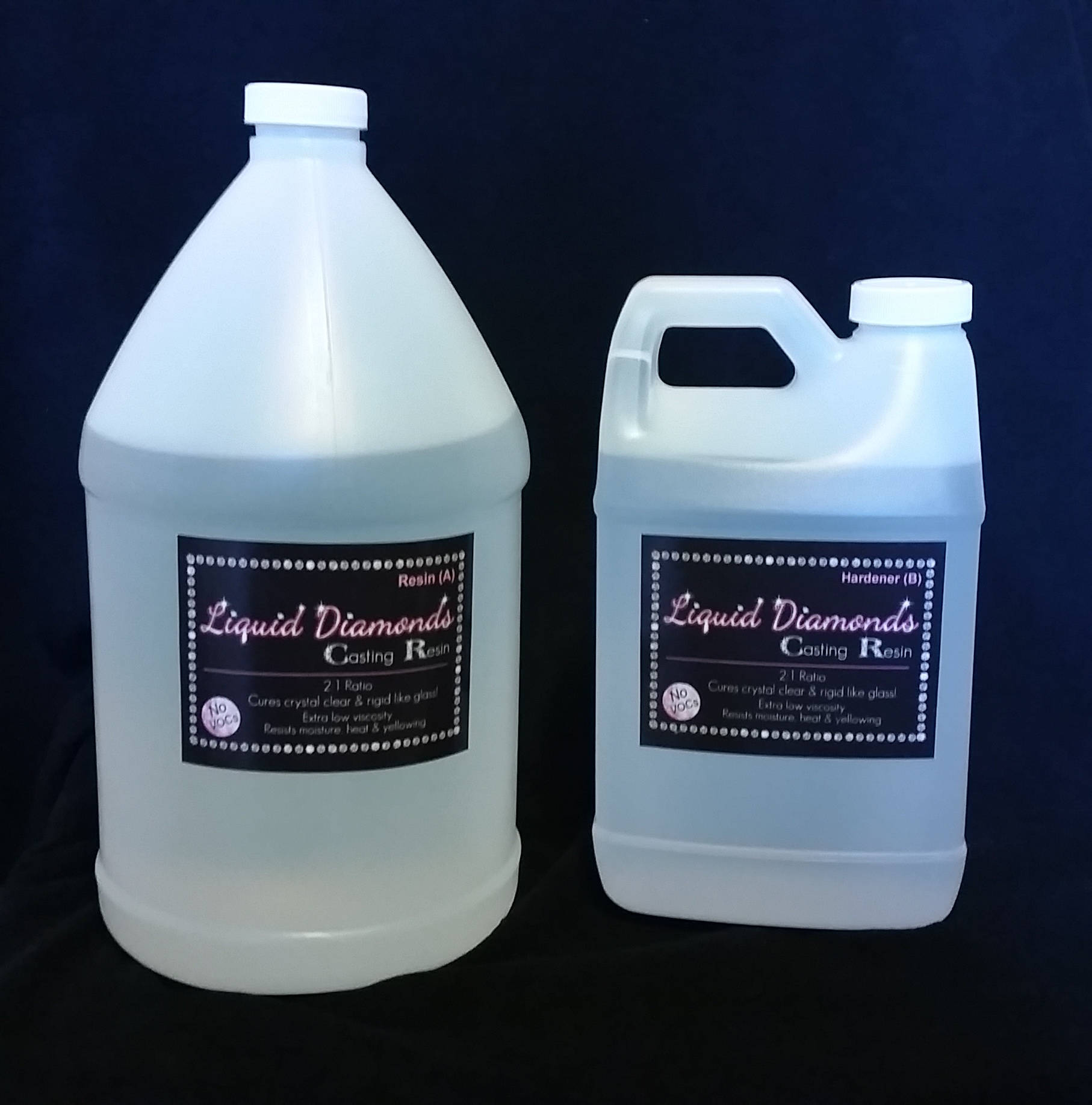 Liquid Diamonds epoxy 192 oz. 1.5 gallons