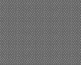 Heart & Soul Heart Triangles in Charcoal by Deena Rutter for Riley Blake Designs