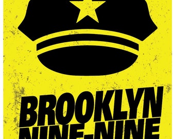 Brooklyn Nine-Nine Minimalist Poster