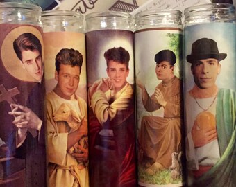 New Kids on the Block NKOTB Prayer Candles