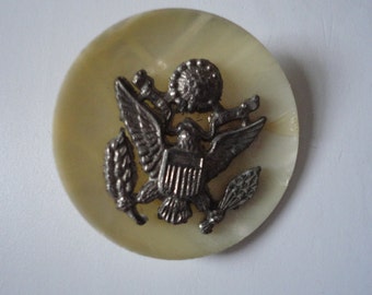 Vintage World War II Uniform Button