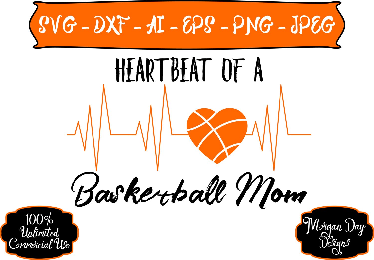 Download Basketball Heartbeat SVG - Basketball Mom SVG - Basketball SVG - Basketball Addict svg - Files ...