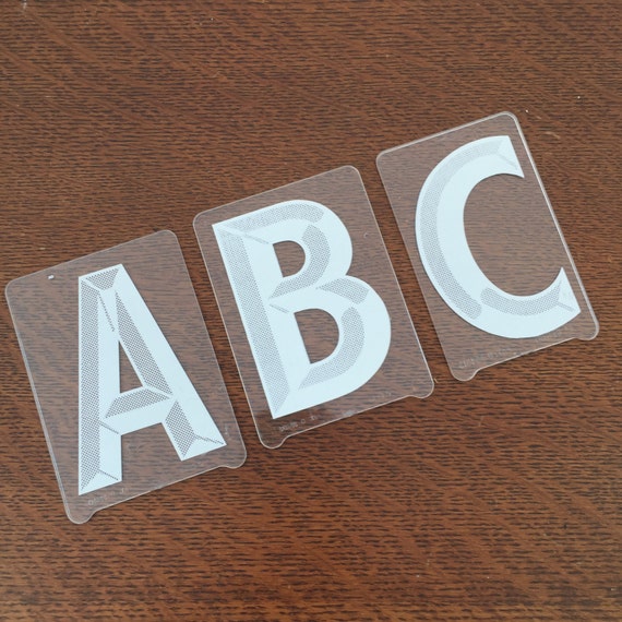 Clear plastic letters 5 Plexiglas letter your