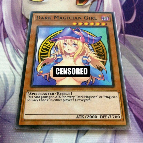 Sexy Dark Magician Girl 18 Common Orica Fanmade Yugioh