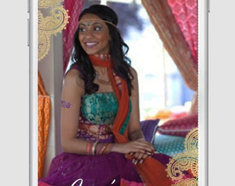 Mehndi Snapchat Geofilter, Mehendi, Henna, Sangeet, Indian Desi Wedding , Indian wedding