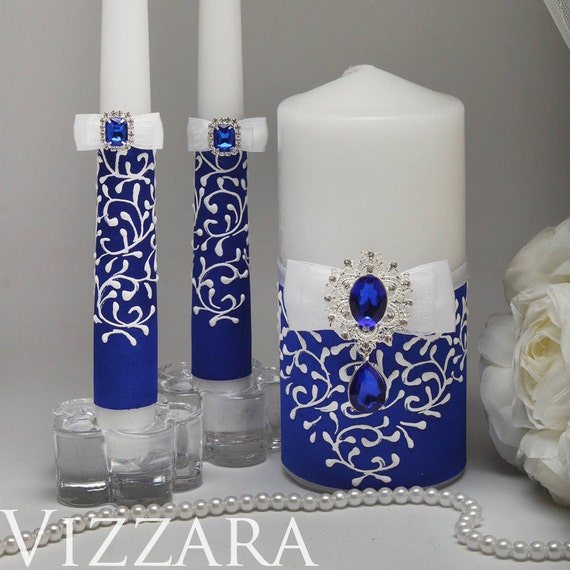 Unity candle sets Royal blue wedding ideas Alternatives to
