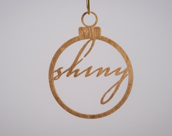 Shiny Christmas tree Decoration - firefly and serenity inspired