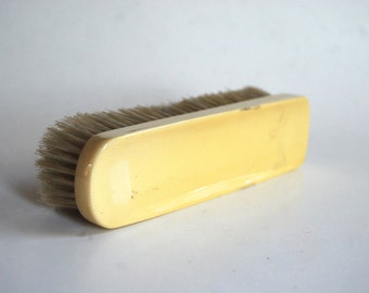Vintage French Ivory, Celluloid, Bakelite Hand Brush